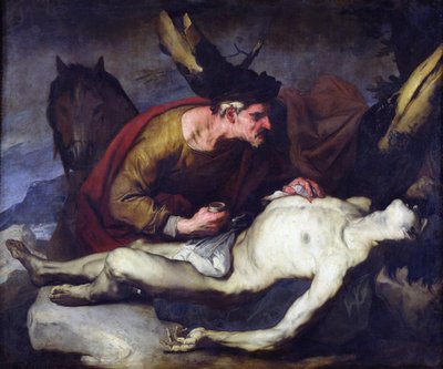 Il Buon Samaritano da Luca Giordano